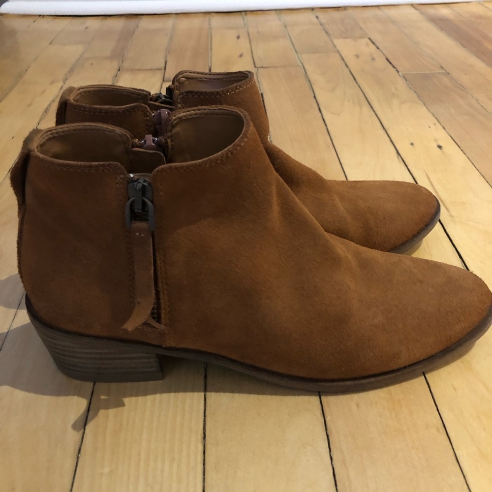 Aldo suede ankle boots